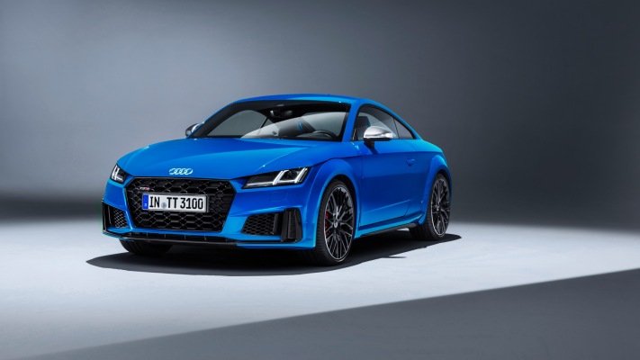Audi TT S Coupe 2019. Desktop wallpaper