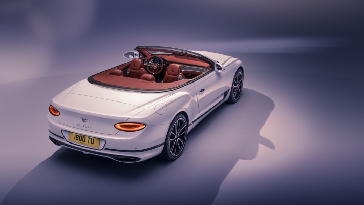 Bentley Continental GT Convertible 2019. Desktop wallpaper