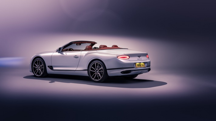 Bentley Continental GT Convertible 2019. Desktop wallpaper