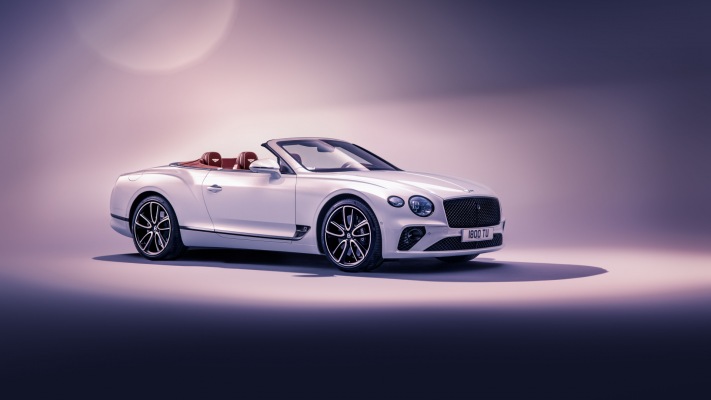 Bentley Continental GT Convertible 2019. Desktop wallpaper