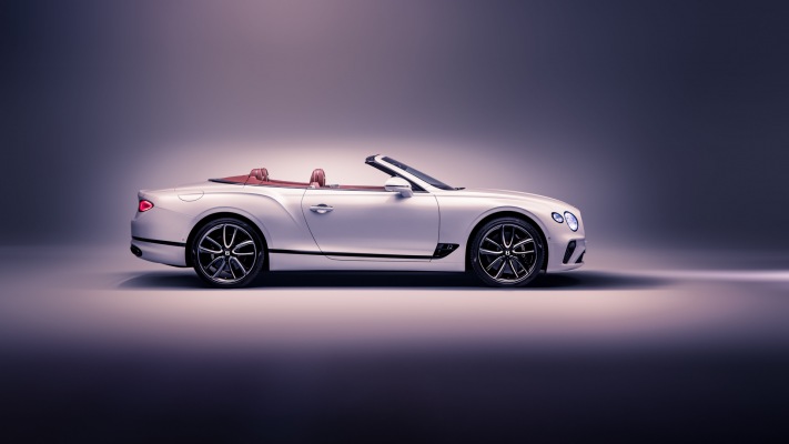Bentley Continental GT Convertible 2019. Desktop wallpaper