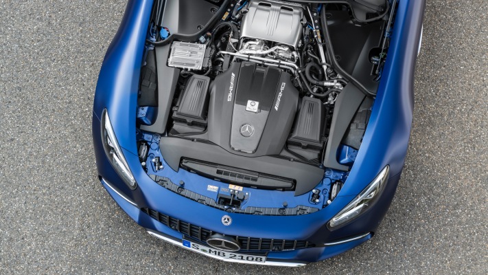 Mercedes-AMG GT C Roadster 2018. Desktop wallpaper