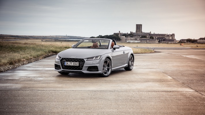 Audi TT S Roadster 2019. Desktop wallpaper