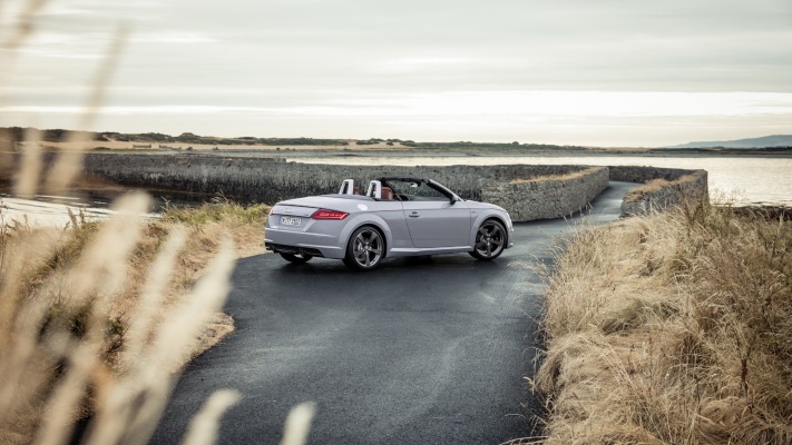 Audi TT S Roadster 2019. Desktop wallpaper