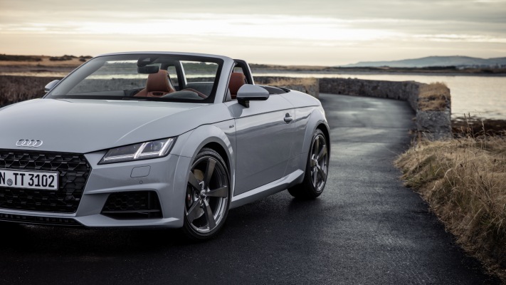 Audi TT S Roadster 2019. Desktop wallpaper