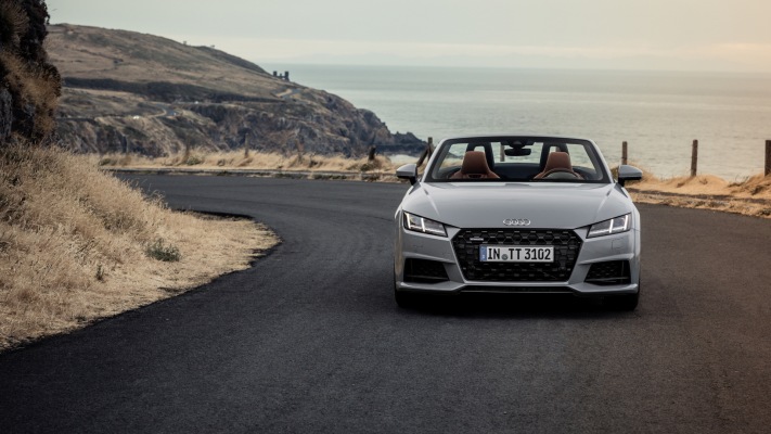 Audi TT S Roadster 2019. Desktop wallpaper
