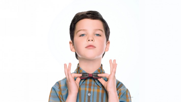 Young Sheldon. Desktop wallpaper