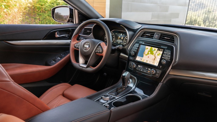 Nissan Maxima 2019. Desktop wallpaper