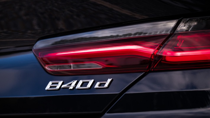 BMW 840d xDrive 2018. Desktop wallpaper