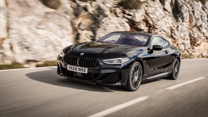 BMW 840d xDrive 2018. Desktop wallpaper
