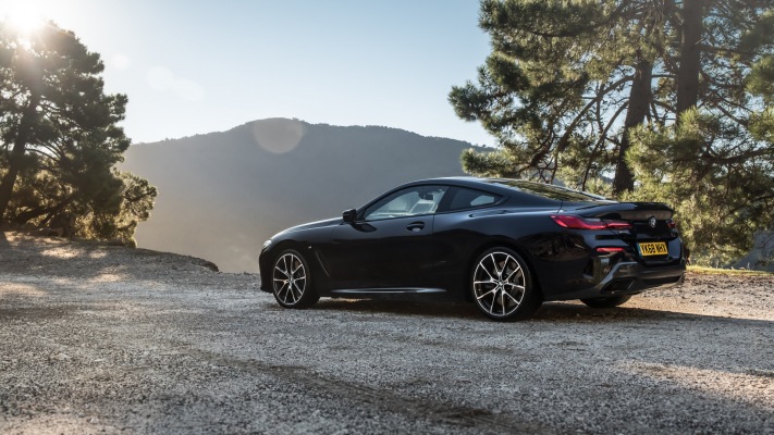 BMW 840d xDrive 2018. Desktop wallpaper