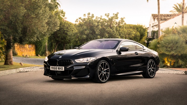 BMW 840d xDrive 2018. Desktop wallpaper