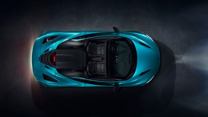 McLaren 720S Spider 2019. Desktop wallpaper