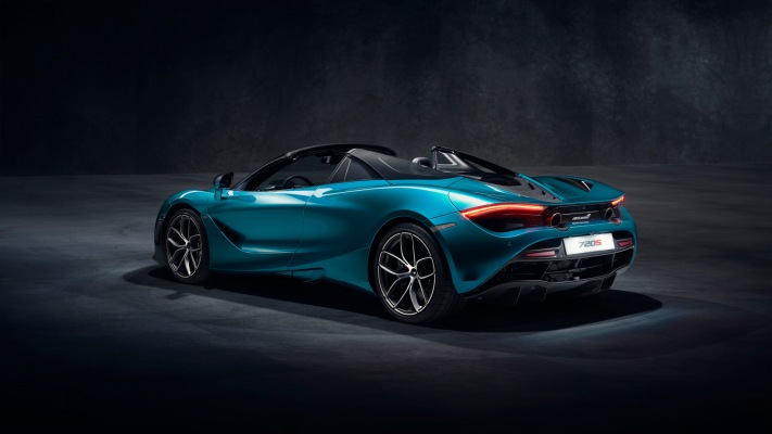 McLaren 720S Spider 2019. Desktop wallpaper