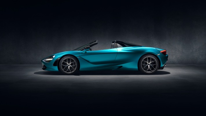 McLaren 720S Spider 2019. Desktop wallpaper