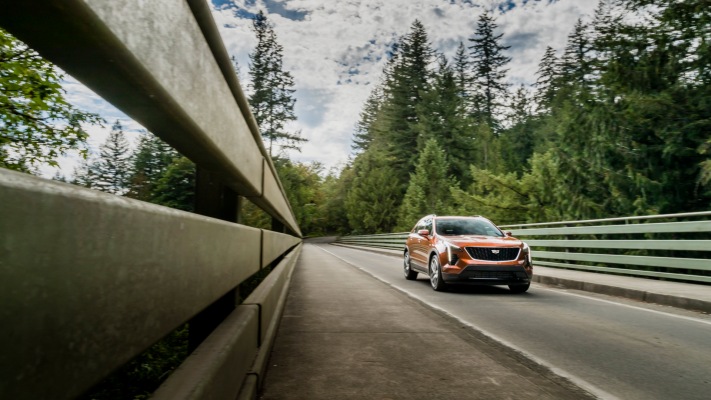 Cadillac XT4 Sport 2018. Desktop wallpaper