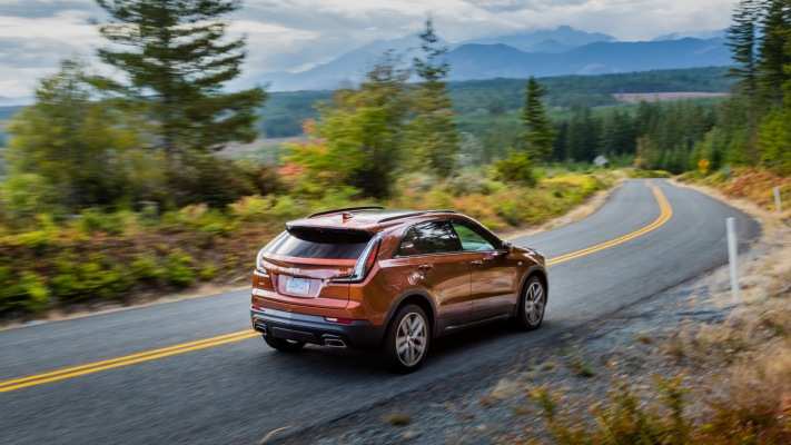 Cadillac XT4 Sport 2018. Desktop wallpaper