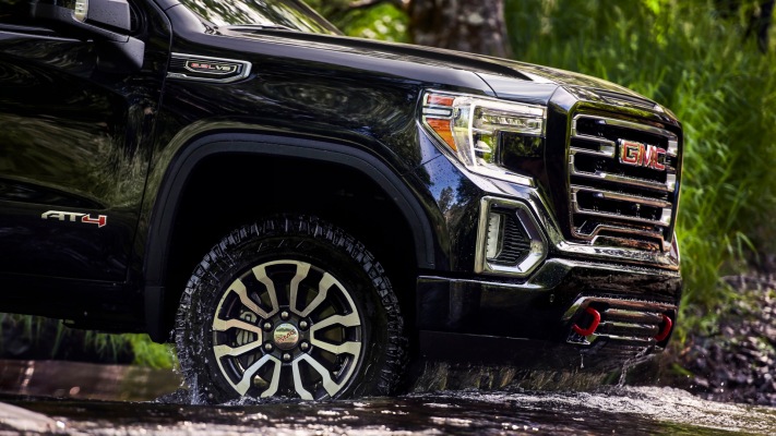 GMC Sierra AT4 2019. Desktop wallpaper