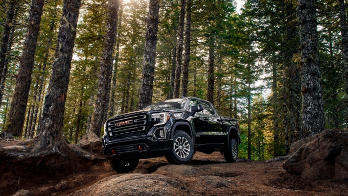 GMC Sierra AT4 2019. Desktop wallpaper