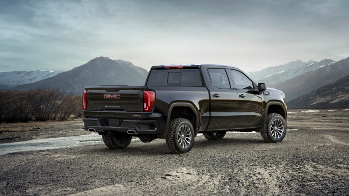 GMC Sierra AT4 2019. Desktop wallpaper