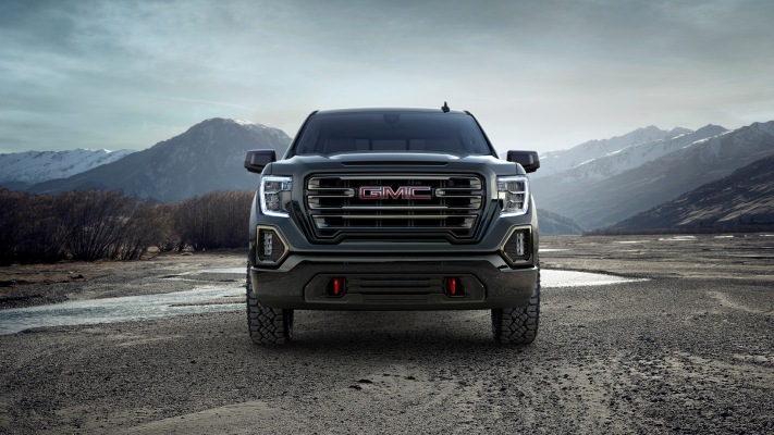 GMC Sierra AT4 2019. Desktop wallpaper
