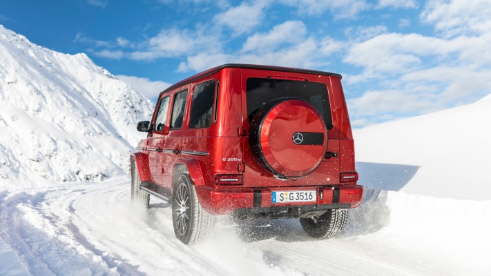 Mercedes-Benz G 350d 2019. Desktop wallpaper