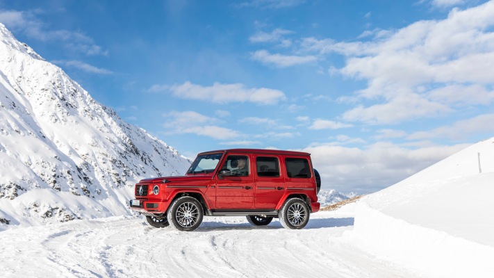 Mercedes-Benz G 350d 2019. Desktop wallpaper