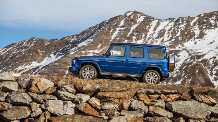 Mercedes-Benz G 350d 2019. Desktop wallpaper
