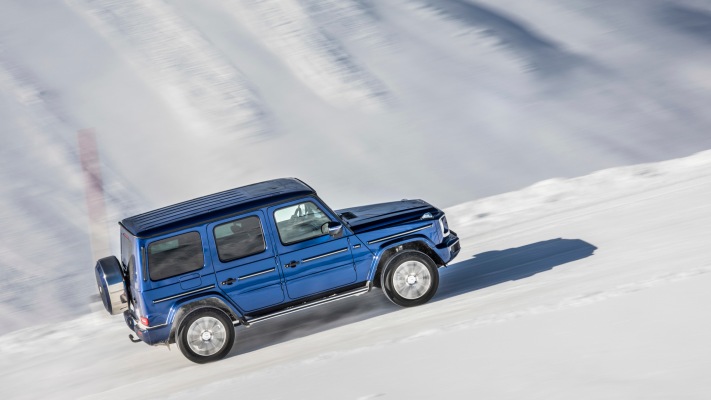 Mercedes-Benz G 350d 2019. Desktop wallpaper