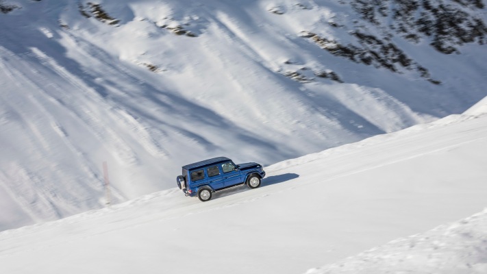 Mercedes-Benz G 350d 2019. Desktop wallpaper