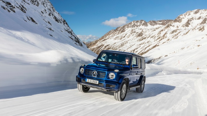 Mercedes-Benz G 350d 2019. Desktop wallpaper