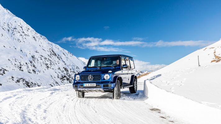 Mercedes-Benz G 350d 2019. Desktop wallpaper