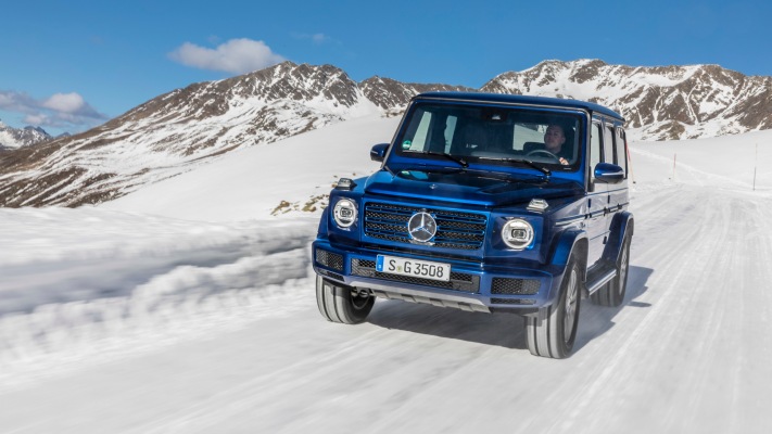 Mercedes-Benz G 350d 2019. Desktop wallpaper