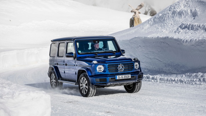 Mercedes-Benz G 350d 2019. Desktop wallpaper