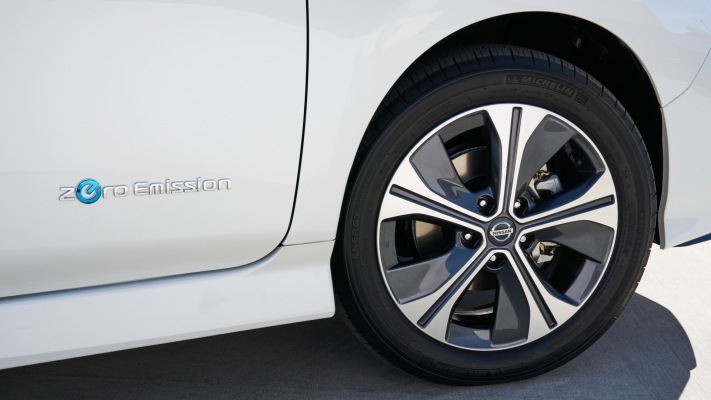 Nissan LEAF e+ USA Version 2019. Desktop wallpaper