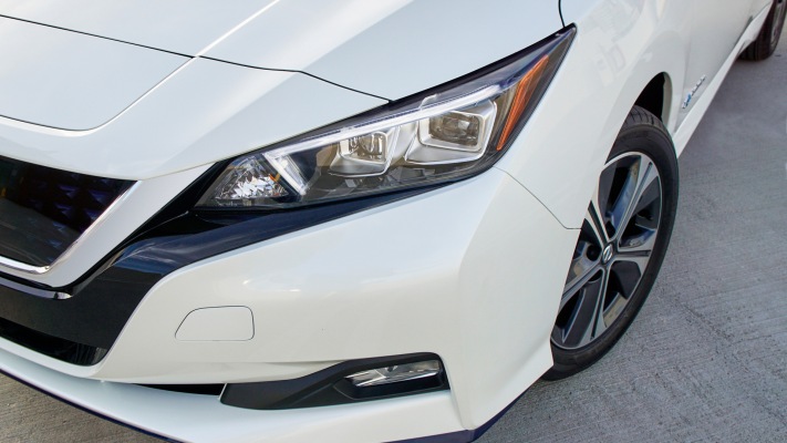Nissan LEAF e+ USA Version 2019. Desktop wallpaper