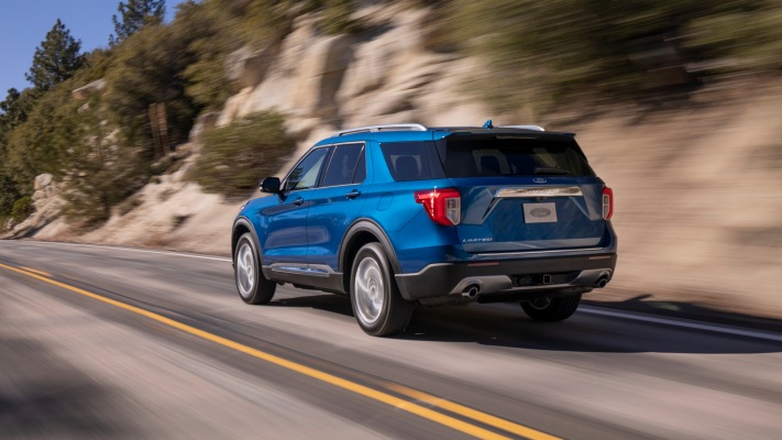 Ford Explorer Limited Edition 2020. Desktop wallpaper