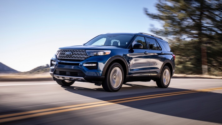 Ford Explorer Limited Edition 2020. Desktop wallpaper