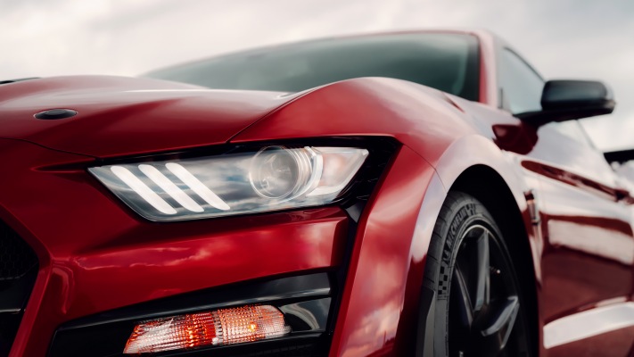 Ford Mustang Shelby GT500 2020. Desktop wallpaper
