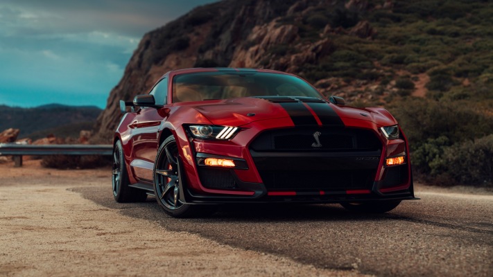 Ford Mustang Shelby GT500 2020. Desktop wallpaper