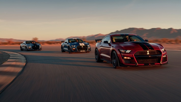 Ford Mustang Shelby GT500 2020. Desktop wallpaper