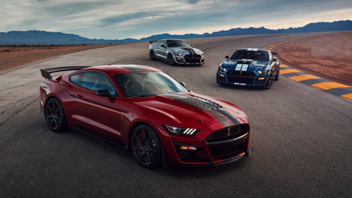 Ford Mustang Shelby GT500 2020. Desktop wallpaper