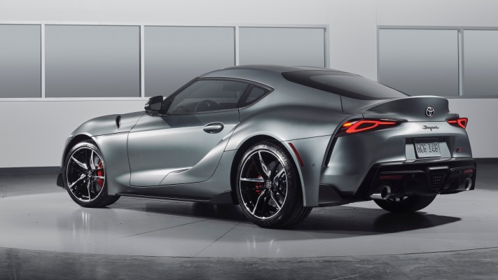 Toyota Supra 2020. Desktop wallpaper
