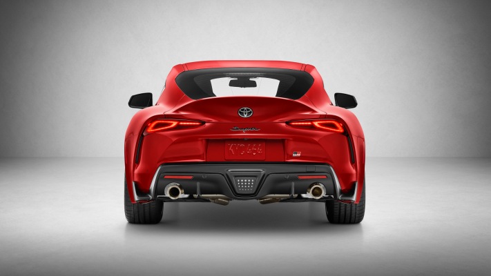 Toyota Supra 2020. Desktop wallpaper