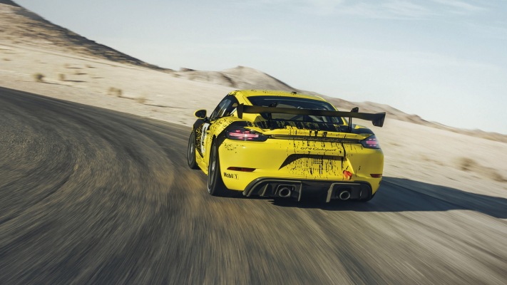 Porsche 718 Cayman GT4 Clubsport 2019. Desktop wallpaper