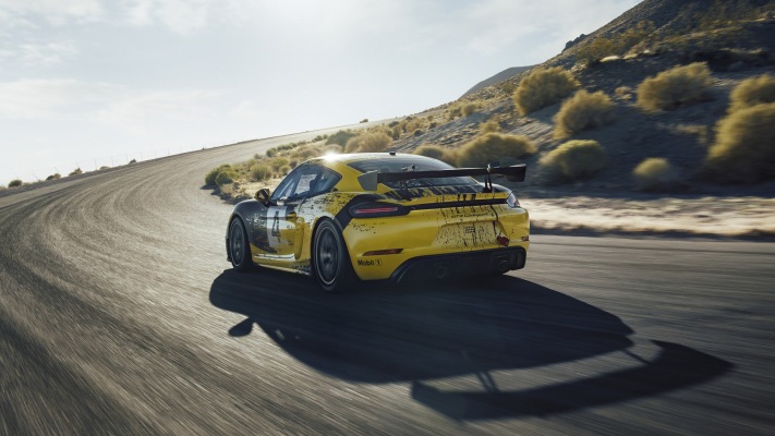 Porsche 718 Cayman GT4 Clubsport 2019. Desktop wallpaper