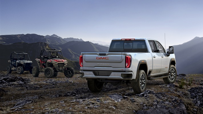 GMC Sierra 2500 HD AT4 2020. Desktop wallpaper