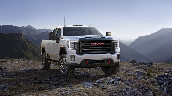 GMC Sierra 2500 HD AT4 2020. Desktop wallpaper