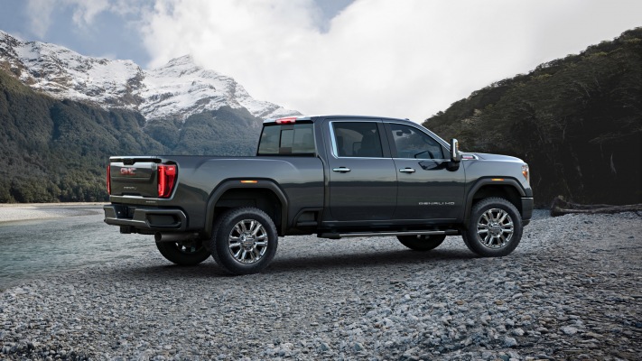 GMC Sierra 2500 HD Denali 2020. Desktop wallpaper