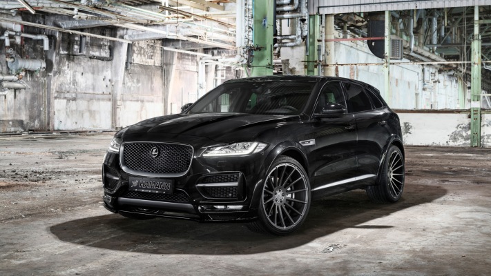 Jaguar F-PACE Hamann 2017. Desktop wallpaper
